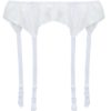Beatrice Suspender Belt | White